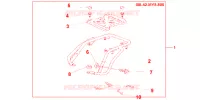 PORTE BAGAGES pour Honda CB 500 34HP de 1998