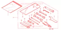 OUTIL pour Honda CB 500 de 2000