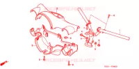 GUIDON   CARENAGE pour Honda GIORCUB 50 de 2000