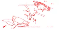 GUIDON   CARENAGE (3) pour Honda 50 LIVE DIO ST de 2000