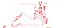 RESERVOIR D'HUILE pour Honda 50 LIVE DIO ST de 2000