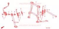 BEQUILLE pour Honda CB 500 34HP de 1999