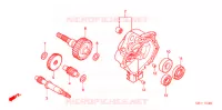 BOITE DE VITESSES pour Honda 50 SMART DIO DX de 2001