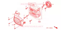 VENTILATEUR ET COUVERCLE DE RADIATEUR pour Honda 50 SMART DIO DX de 2001