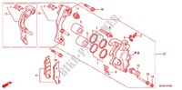 ETRIER DE FREIN AVANT pour Honda CRF 450 R RED de 2008