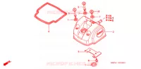 COUVRE CULASSE pour Honda CRF 450 R de 2006