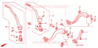 PEDALE   KICK pour Honda CRF 450 R de 2005