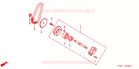 POMPE A HUILE pour Honda REFLEX 250 ABS de 2003