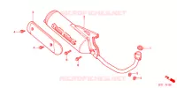 SILENCIEUX D'ECHAPPEMENT pour Honda 50 SMART DIO DX de 2003
