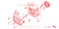 VENTILATEUR ET COUVERCLE DE RADIATEUR pour Honda 50 SMART DIO DX de 2003