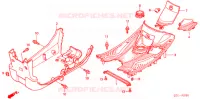 MARCHE PIEDS pour Honda 50 SMART DIO DX de 2003