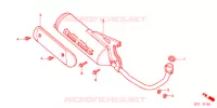 SILENCIEUX D'ECHAPPEMENT pour Honda 50 SMART DIO DX de 2003