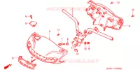 GUIDON   CARENAGE pour Honda SPACY 125 de 2005