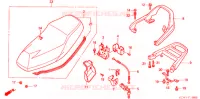 SELLE pour Honda SPACY 125 de 2005