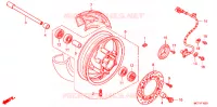 ROUE AVANT pour Honda SILVER WING 600 ABS de 2004