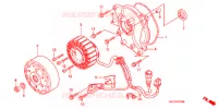 ROTOR   STATOR pour Honda 50 SMART DIO DX de 2004