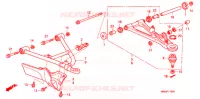 TRIANGLES AVANT pour Honda FOURTRAX 650 RINCON de 2004