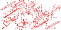 PLANCHER pour Honda FORESIGHT 250 EX de 2005