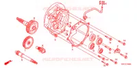 BOITE DE VITESSES pour Honda 50 DIO de 2005