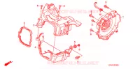 OUIES DE RADIATEUR (NSK50SH4/5/6/7) pour Honda 50 DIO de 2005