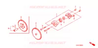 POMPE A HUILE pour Honda 50 DIO de 2005