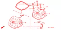 COUVRE CULASSE pour Honda TRX 450 R Kick start de 2005