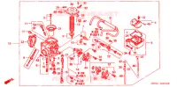 CARBURATEUR pour Honda FOURTRAX 500 FOREMAN RUBICON Hydrostatic de 2005