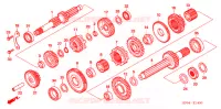 BOITE DE VITESSES pour Honda FOURTRAX 500 FOREMAN de 2005