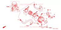 COLLECTEUR D'ADMISSION pour Honda SHADOW VT 750 de 2005