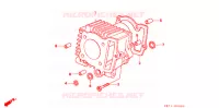 CYLINDRE pour Honda GORILLA 50 de 2005
