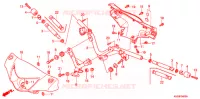 GUIDON   CARENAGE (1) pour Honda BIZ 125 PARTIDA ELÉTRICA de 2006