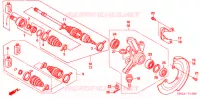 ARBRE DE ROUE  pour Honda FOURTRAX 500 FOREMAN RUBICON Hydrostatic de 2006