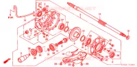 COUPLE CONIQUE pour Honda FOURTRAX 500 FOREMAN RUBICON Hydrostatic de 2006