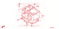 CYLINDRE pour Honda FOURTRAX 500 FOREMAN RUBICON Hydrostatic de 2006