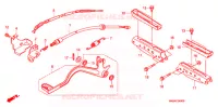 PEDALE   REPOSE PIED pour Honda FOURTRAX 500 FOREMAN RUBICON Hydrostatic de 2006