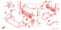 RADIATEUR D'HUILE pour Honda FOURTRAX 500 FOREMAN 4X4 Electric Shift de 2006
