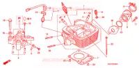 CULASSE pour Honda CBF 125 de 2009