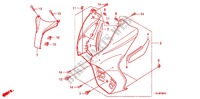 CARENAGE AVANT (FES1257/A7) (FES1507/A7) pour Honda S WING 125 FES de 2008