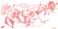 RADIATEUR pour Honda FOURTRAX 680 RINCON de 2016