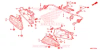 FEU ARRIERE pour Honda FOURTRAX 680 RINCON de 2016