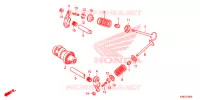 ARBRE A CAMES   SOUPAPE pour Honda MSX 125 de 2016
