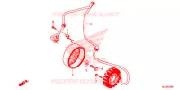 ALTERNATEUR pour Honda CBR 650 F ABS de 2016