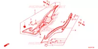 COUVERCLES LATERAUX pour Honda CBR 650 F ABS de 2016