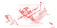 SILENCIEUX D'ECHAPPEMENT pour Honda CBR 650 F ABS de 2016