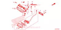 FEU ARRIERE pour Honda CBR 500 R ABS RED de 2016
