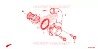 THERMOSTAT pour Honda CBR 500 R ABS de 2016