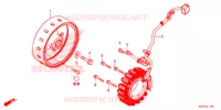 ALTERNATEUR pour Honda CBR 500 R ABS de 2016