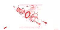 THERMOSTAT pour Honda CBR 500 R ABS de 2016