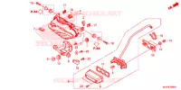 FEU ARRIERE pour Honda CB 500 X ABS de 2016