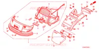 CLIGNOTANT ARRIERE pour Honda CH 80 ELITE de 2007